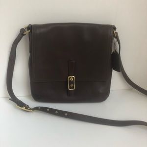 Coach crossbody leather bag